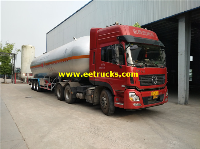 62000L ASME Bulk LPG Tanker Trailers