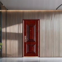 Luxury Royal Chinese Modern Exterior Steel Security Entry Doors Supplier