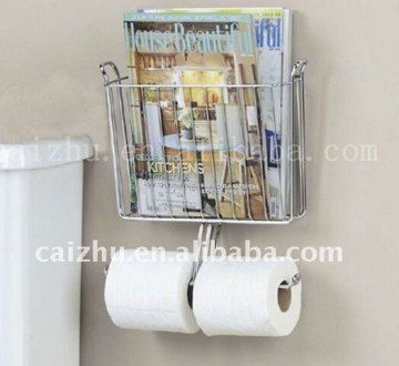 Newspaper Storage Rack display holder shelf