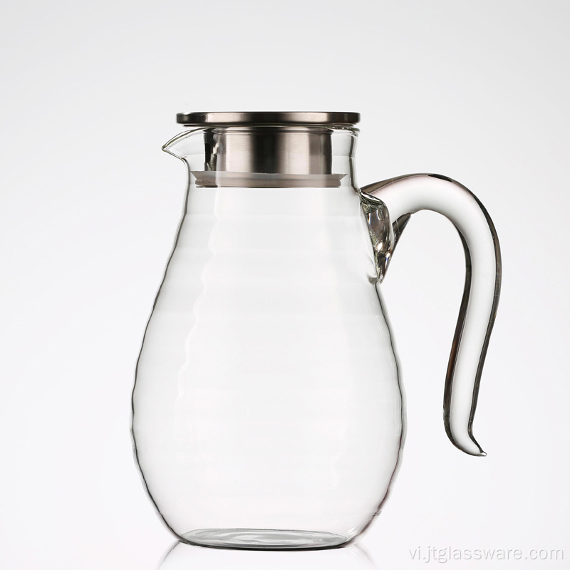 Nước thủy tinh Carafe Pitcher Đồ uống có đá Bình nước lạnh