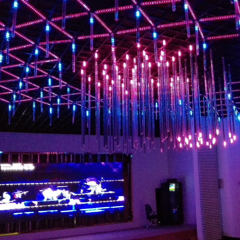 Luz lobby led RGB colorido para o hotel