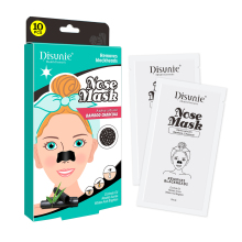 Natural Bamboo Charcoal Blackhead Remover Nose Strips - Disunie Cosmetic 10 Pcs