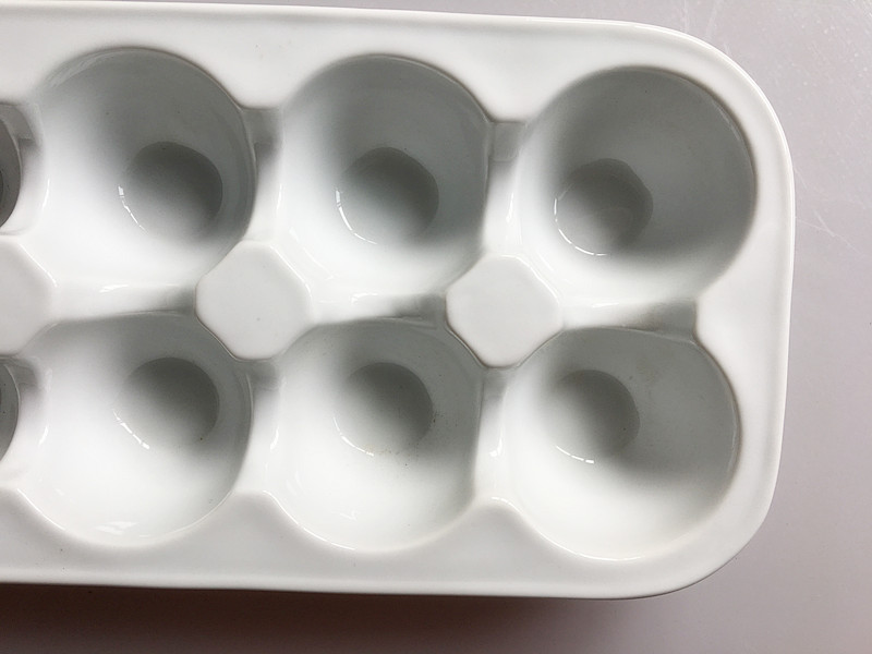 White Egg Holders