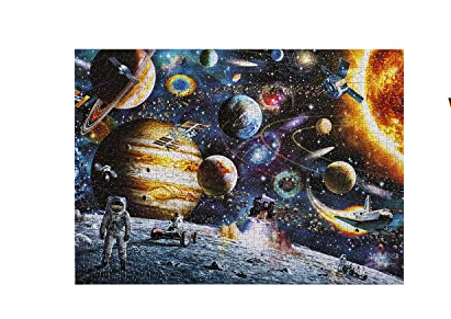 GIBBON Space Traveler Adult Jigsaw Puzzles