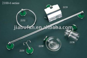 zinc&glass sanitary ware set 2100