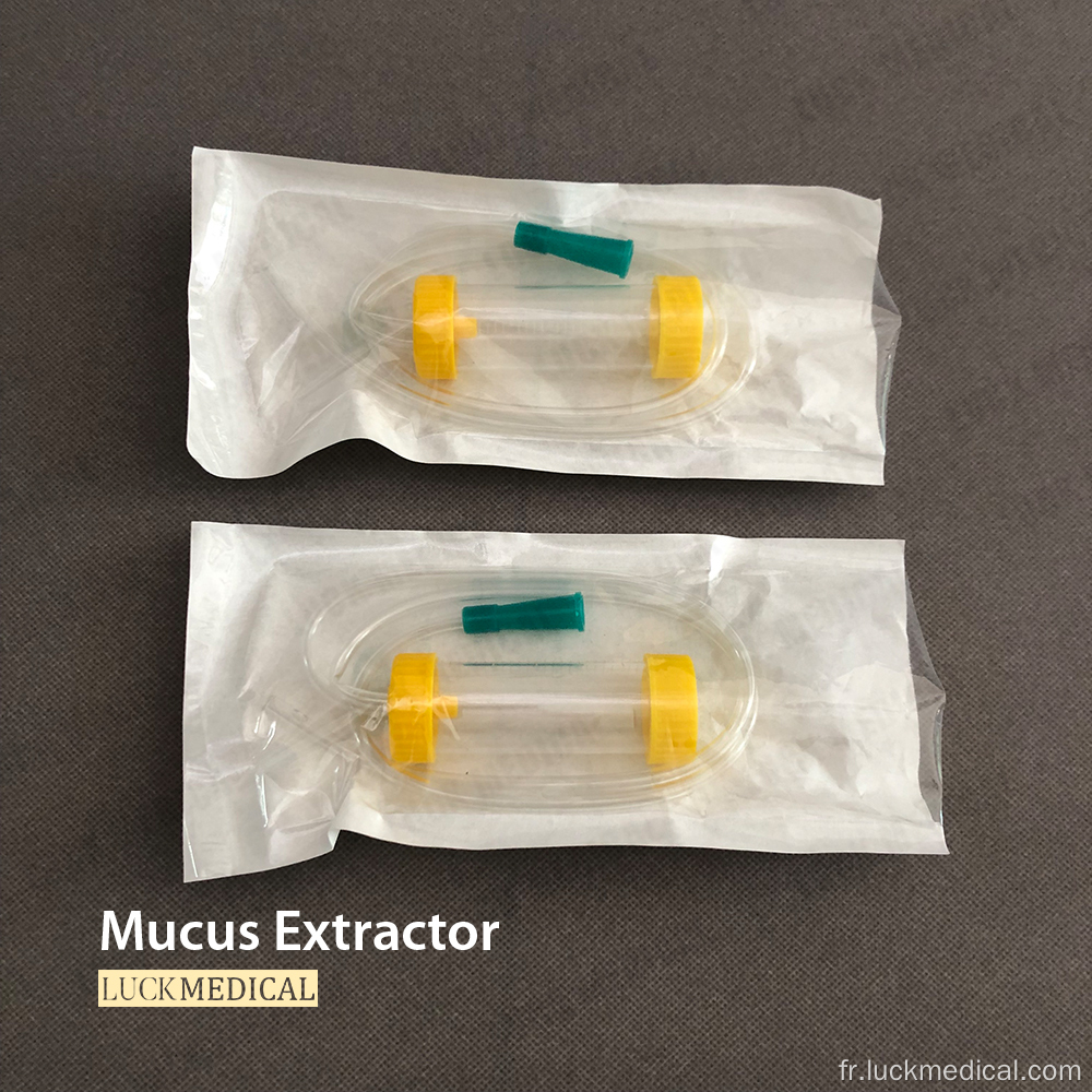 Extracteur de mucus jetable pour adultes et bébés