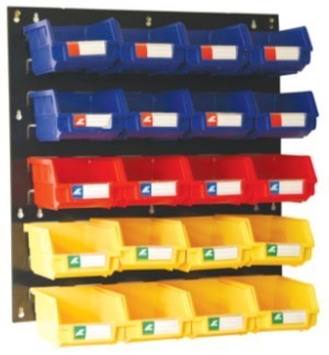 Louvered Tool Panels