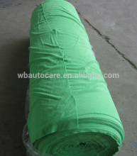 Microfiber cleaning cloth in roll