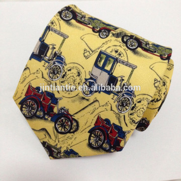 CHEAP PRINTED POLYESTER FUNKY TIES WITH NOVELTY PATTERNS