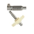 Precisão Plastic Nylon Worm Gear para elevador Gearbox