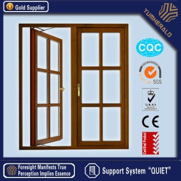 american standard thermal break aluminum window with flying net