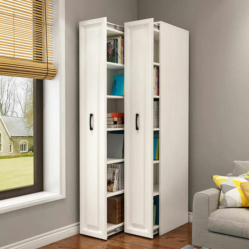 Sliding Door Bookcase Space Saving Office Furniture