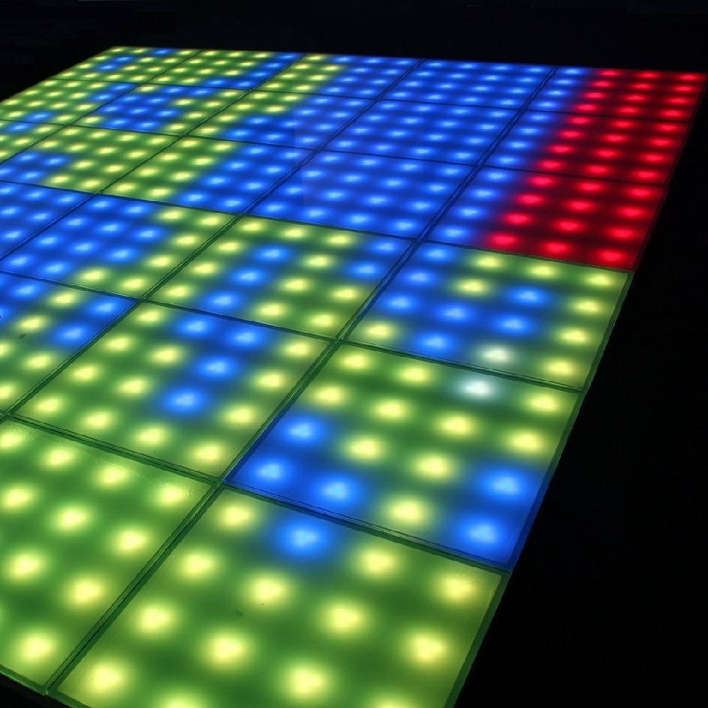 حفل زفاف RGB LED Madrix Dance Floor Light