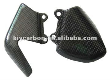 Carbon fiber heel plates for MV Agusta