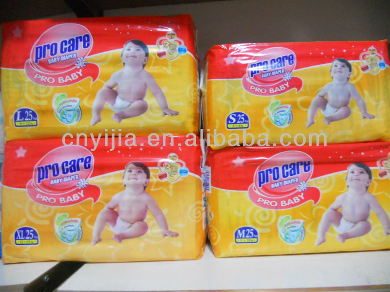 2015 hot sale disposable baby diapers/baby nappies factory