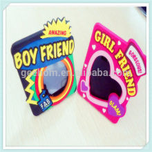 custom love heart shaped photo frame