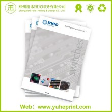 Factory price with pantone 4 color catalogues/brochures/flyers print service printing catalogs