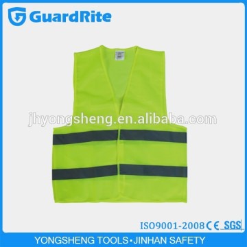 GuardRite bright industrial reflective safety vest Y type