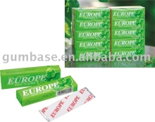 Mint chewing gum