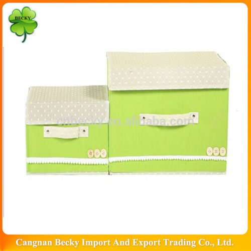 Custom Various yellow storage box in different sizes and material with lids in WenZhou LongGang