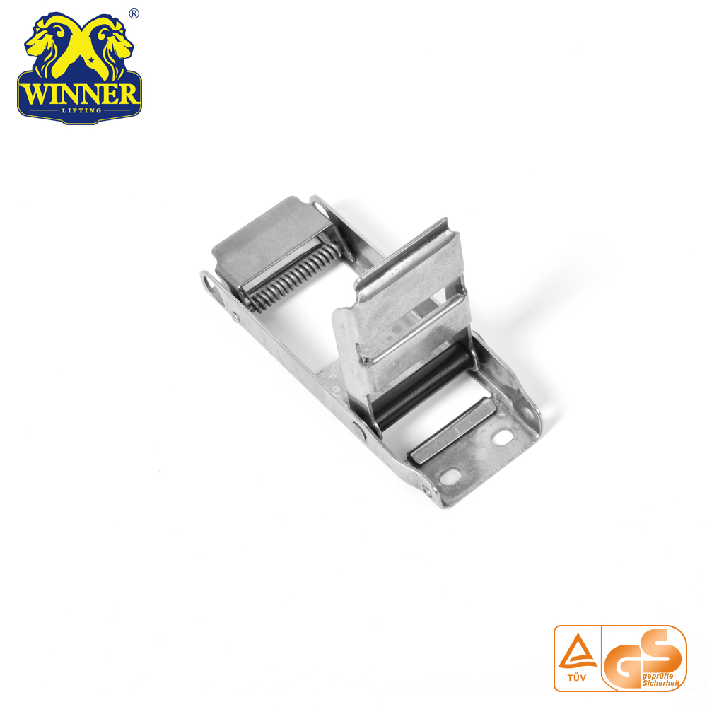 2 Inch High Quality Stainless Overcenter Buckle With Plastic Tube