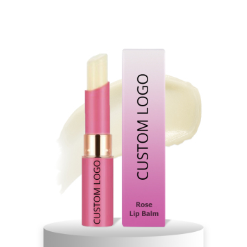 Wholesale Natural Vegan Rose Orange Mint Lip Balm with Private Label