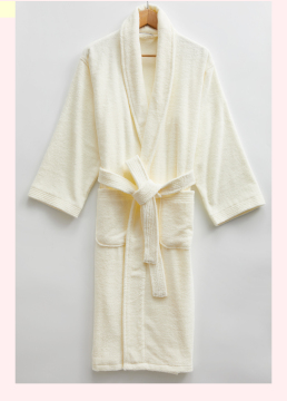 Highly Absorbent Soft Adult Bathrobe