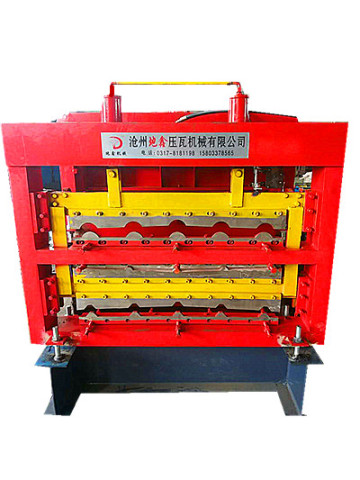 dx three layer tile roll forming machine