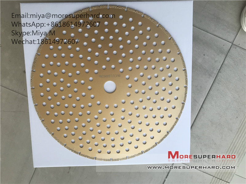 Vacuum Brazed Diamond Saw Blades 8