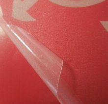 Matte double sides lamination film