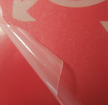 Matte double sides lamination film