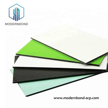 Ausgezeichnete Glätte Fluorcarbon-Aluminium-Kunststoffplatte