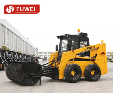 Skid Steer Loader With Various Attachment