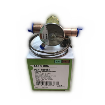 Search EMERSON AAE-4HCA AAE-4HC Fully Enclosed Thermal with External Balance Expansion Valve