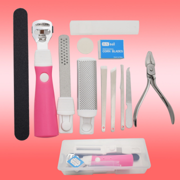 Eleven Piece Foot File Sets for Household Use