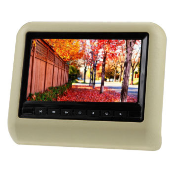 7 Inch Hd Active Headrest Dvd Player Games With Usb /sd / Wireless