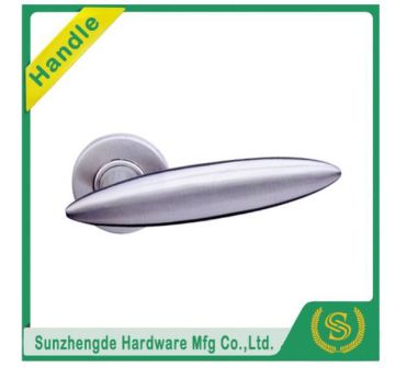 SZD STLH-006 Top Quality Lever Door Handle With On Round Rose Stainless Steel