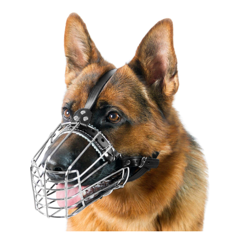 Reinforced Cage-Muzzle for Large Dogs