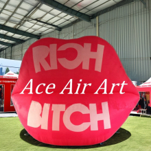 Big Oxford Inflatable Lips and Hearts LED Lamp: Valentine's Day Party Decorations for Events and Promotions