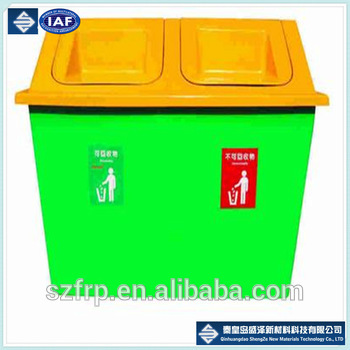 fiberglass garbage can