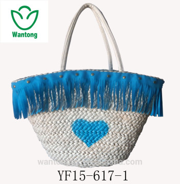 Best Design Innovative New Design Sequins Corn Husk Straw Bag