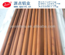 wooden surface aluminium profile