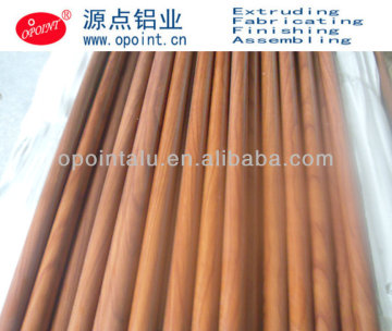 wooden surface aluminium profile