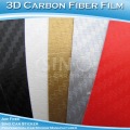 Tinggi polimer 3D karbon Fiber Sticker untuk kereta Wraps