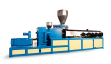 Conical Double-Screw Cable Material Granulator