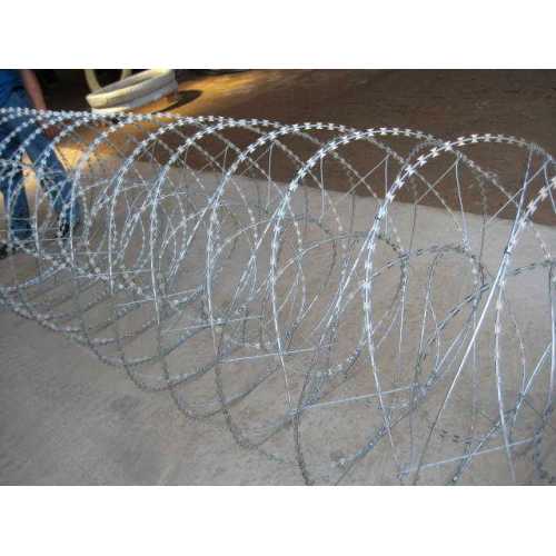 Hot Dipped Galvanized BTO-22 tipe Razor Barbed Wire