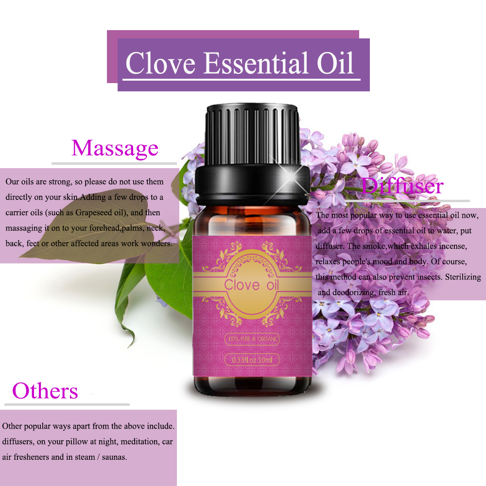 Cosmetic grade Best price Organic clove essential oil