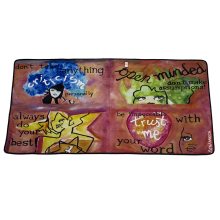 Large Size Terry Beach Towel with Custom Prints