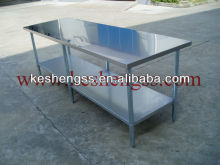 commercial stainless steel work bench/work table/working tables
