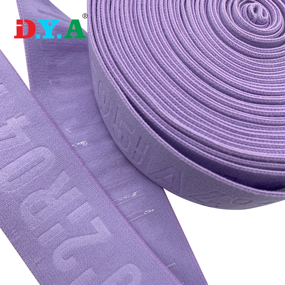OEM design Custom logo elastic sport bands with silicone